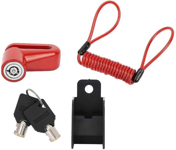 Elektrikli Scooter Anahtarlı Fren Disk Kilidi